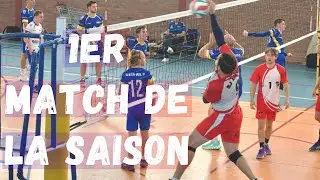 1er match de volley de la saison | Sport Joie Lille vs Lys-Lez-Lannoy Coupe