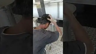 tiles cutting kaise karen#construction #anujtiles #homedecor #floortiles #short 😁😆🤣
