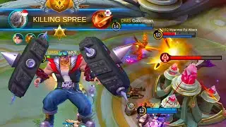 MLBB Top Global Baxia Badass Roller gameplay by ULTRAK9