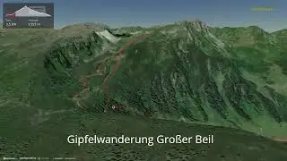Gipfelwanderung Gro&szlig;er Beil ∆ hiking trails ∆ 3d-trail.com/austria/