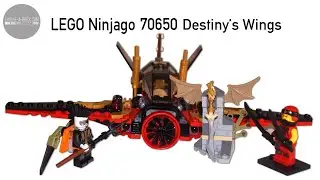 LEGO NINJAGO 70650 Destiny's Wing with Kai Minifigure Speed Build