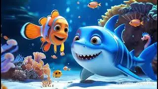 Finn the Friendly Shark 🌊🦈 |  Learning video  |  Bedtime Stories for Kids |  Animated Fairy Tales