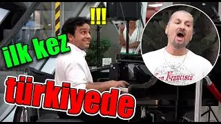 türkiyede ilk - müziği yakalayip tüm avmyi şok eden tenor Levent Gündüz