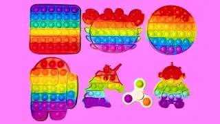 Pop it ASMR | Fidget Anti Stress | Popular Relaxing Game | Toy Bubble