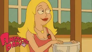 American dad 80s Retro Anime Style