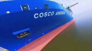 A 100-second aerial tour of Xiamen Yuanhai Container Terminal!