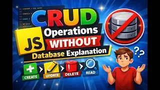 JavaScript CRUD Operations with Examples