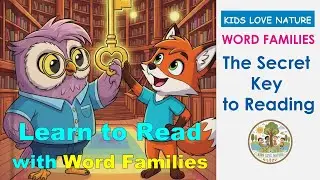 Learn to Read with Word Families! 📖 Part 1: -ack, -ain, -ake & More! (Phonics for Kids)