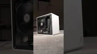 COOJ Sparrow MQ6 ITX 🤏 Gaming Pc Build 🪛| AMD RYZEN 5 9600X + RTX 5060 #pc ASMR #gaming #shorts