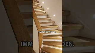 Vorher-Nachher zur Treppenrenovierung😍 #renovieren #handwerk #diy #treppen #renovation #wood #holz