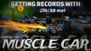 🔥Getting Records with Muscle Car (Mastery Completed)🔥 | HCR2