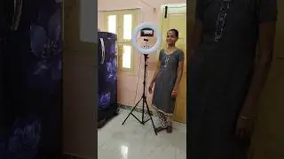 Digitek 18 inch Ringlight with stand #week18 #day84 #karthikalifestyles #minivlog #ringlight #tamil