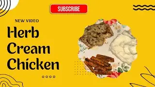 Creamy Garlic Chicken Dinner | Easy Comfort Food with Mashed Potatoes