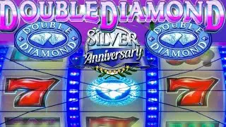 Old School Double Diamond Casino 3 Reel 5 Line Slot Classic