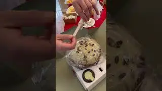 Вкусный итальянский фисташковый панеттоне #шорты #панеттоне
