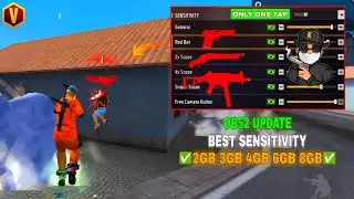 Free Fire Headshot Setting After OB52 Update 2026⚡Best Sensitivity Settings ⚙️| Sensitivity Setting