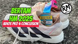 BERTAM HALF MARATHON 2025 | SIMPLE EVENT BUT OK | ADIOS PRO 4 CONCLUSION