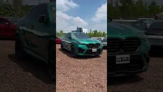 BMW X6 M COMPETITION, ОСТРОВ МЭН, ЗЕЛЕНЫЙ 💚🖤