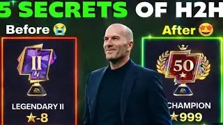 Hidden H2H Secrets to Reach FC Champion ⚽️ (FC Mobile Guide) #FCMobile #H2H #FCMobile25