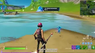 Vid&eacute;o d&eacute;fis Fortnite (Attraper du poisson)