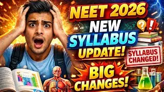 NEET 2026 New Syllabus OUT 😱 | Full Physics, Chemistry & Biology Changes #neet2026 #mbbs
