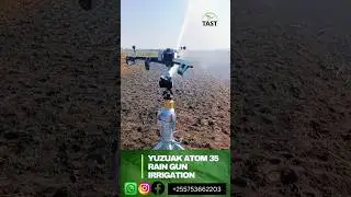 Jet gun sprinkler yuzuak ATOM 35 #tast #tanzania #agribusiness #shortvideo #shorts #short #youtube
