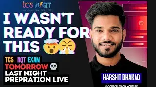 I Gave TCS NQT 2025 Today 😭 | From Chill to Panic in My First Shift Experience 💻🔥