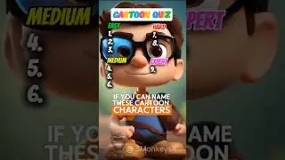 ✨ Викторина по мультфильмам 🦸&zwj;♂️ | Сможете ли вы назвать этих персонажей?