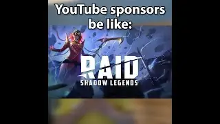 YouTube sponsors be like...