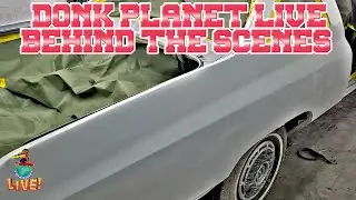 Donkplanetlive: BTS rick ross 76 donk getting painted part 1