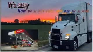 How to put fuel into a semi truck with pilot app.
