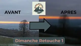 Dimanche Retouche 1 : Une ambiance minimaliste hivernale