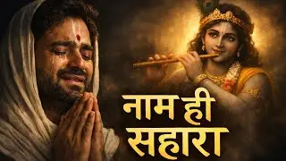 जब टूट जाए सब, नाम ही सहारा है कान्हा | Emotional Krishna Bhajan