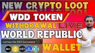 World Republic app |  WDD Token Wallet | WDD Airdrop Withdraw Live