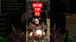 HOMEBOUND... WoW Quick Tip #2 #shorts