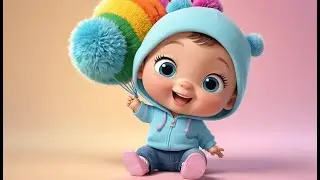 Rainbow Numbers Learning | Fun Colors & Counting Nursery Rhyme for Kids | Baby Learning Song