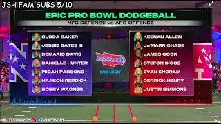 JalenSoHated Reacts To 2024 Epic Pro Bowl Dodgeball: Pro Bowl Skills Showdown