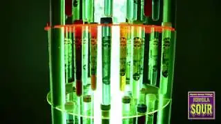 Formula Sour Light Up Bubble Display | Dark Showcase