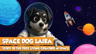 SPACE DOG LAIKA: THE LITTLE STAR CHASER | Kids Story | A Tale Of Friendship, Courage, And Wonder