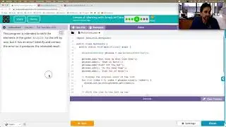 Code.org AP CSA U6L4 Working with ArrayList Data