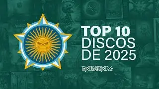 Top 10 &Aacute;lbumes de 2025 by MaidenArg