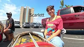 💥12 Minute Warm-up Session feat. Scarlett 🪘| Heiva I San Diego 2025 @HeiTumuAhi