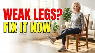 Weak Legs After 60? These Chair Exercises Restore Balance