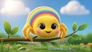 Back After the Storm! Itsy Bitsy Spider Builds a Fresh Web 🕷️🌦️ | Kids Nature Song