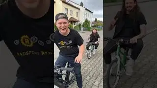So schleppt man Fahrradfahrer ab🔥