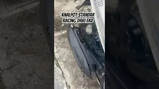 Rekomendasi knalpot standar racing buat all metik #knalpotekdracing