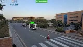 Real Time Hardware Lane Change Prediction &ndash; Left Side Rear View WITH Prediction