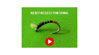 Red Butt Buzzer &mdash; руководство по вязанию мушек