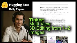 Tinker: Multi-View 3D Editing from 1&ndash;2 Images
