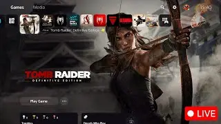 Tomb Raider | PS5 Pro 4K 60FPS Gameplay LIVE &ndash; The SMG Fire Action!